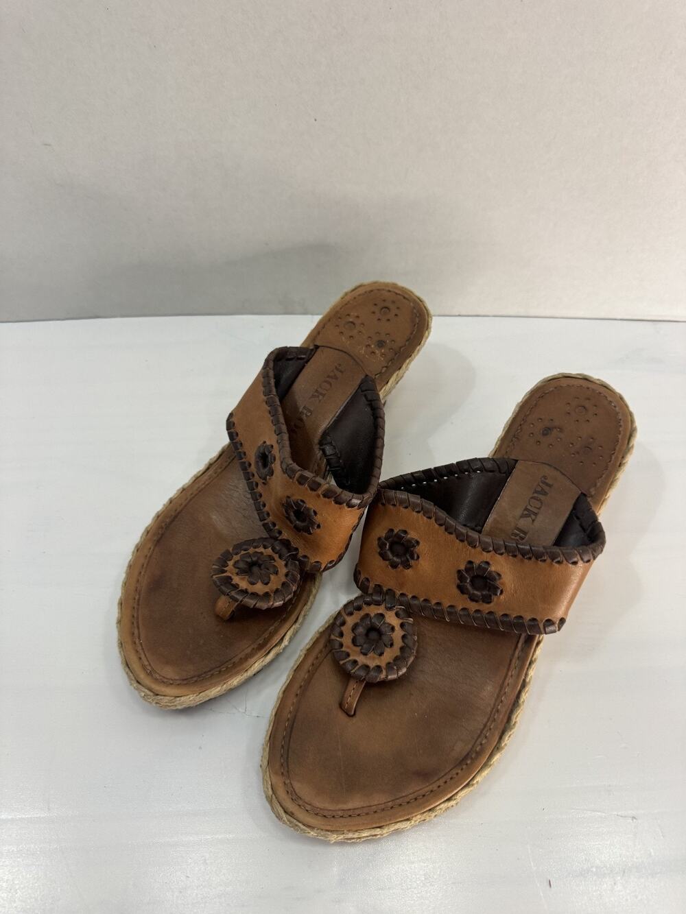Jack Rodgers Sandals Size Estimated 7.5